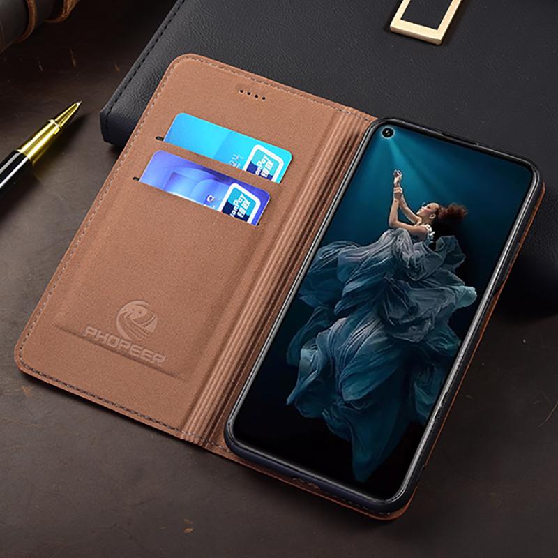Genuine Leather Flip Business Phone Case For Infinix GT 30 20 10 Pro Protector Case With Card Holder