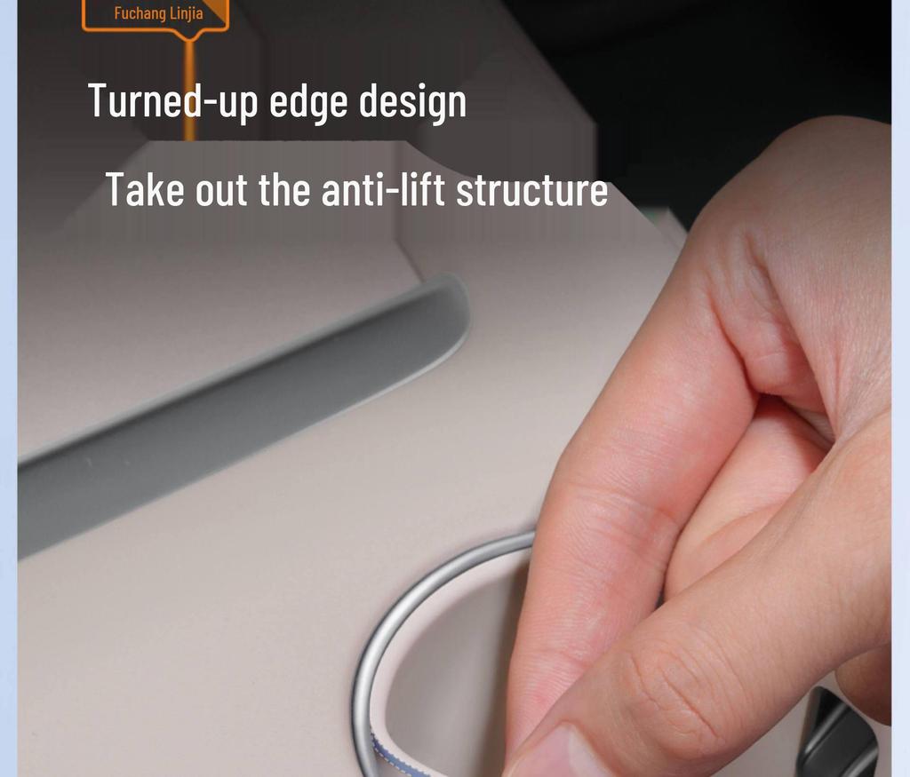 Front Drainage Coaster & Central Control Beverage Cup Holder for Xiaomi YU7 - Full-Coverage Interior Accessory.