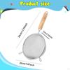 Fine Mesh Strainer Soya Milk Kitchen Gadgets, Pot Skimmer Stainless Steel Sieve Sifter for