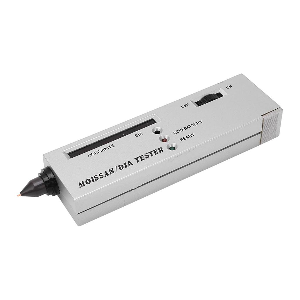LCD Display Diamond Tester Moissanite Hardness Detector Jeweler Testing Tool with LED Indicator