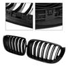 Gloss Black Front Bumper Kidney Grille Grill Fit BMW X3 X4 F25 F26 2014-2017
