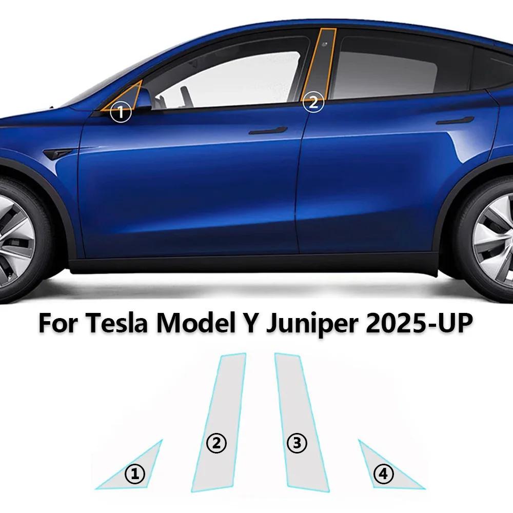 

Headlight Rearview Film For Tesla Model Y Juniper 2025 2026 Pre-cut PPF Door Handles TPU Protection Film Clear Bra Anti-scratch Clear Film