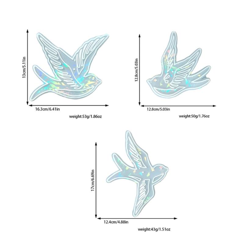 Flexible Sturdy Silicone Mould Fashion Accessory for Making Unique Swallow Shaped Plaster and Home Decorations