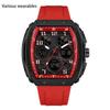 Nové Digitální Digitální Multifunkční Módní Trend Pánské Hodinky Silikonové Vodotěsné Budík Pánské Hodinky