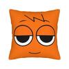 Sprunki Cartoon Anime Square Pillow Cases Cushion Covers Novelty Zipper Decor Pillowcover For Car 18"