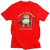 I Am A Conduit For Nonsense Funny Frog TShirt 100 Cotton Tee Tops Summer Round Neck Tshirts Casual Short Sleeve Clothes