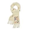 8103995 A4186 Check Label Wool Muffler