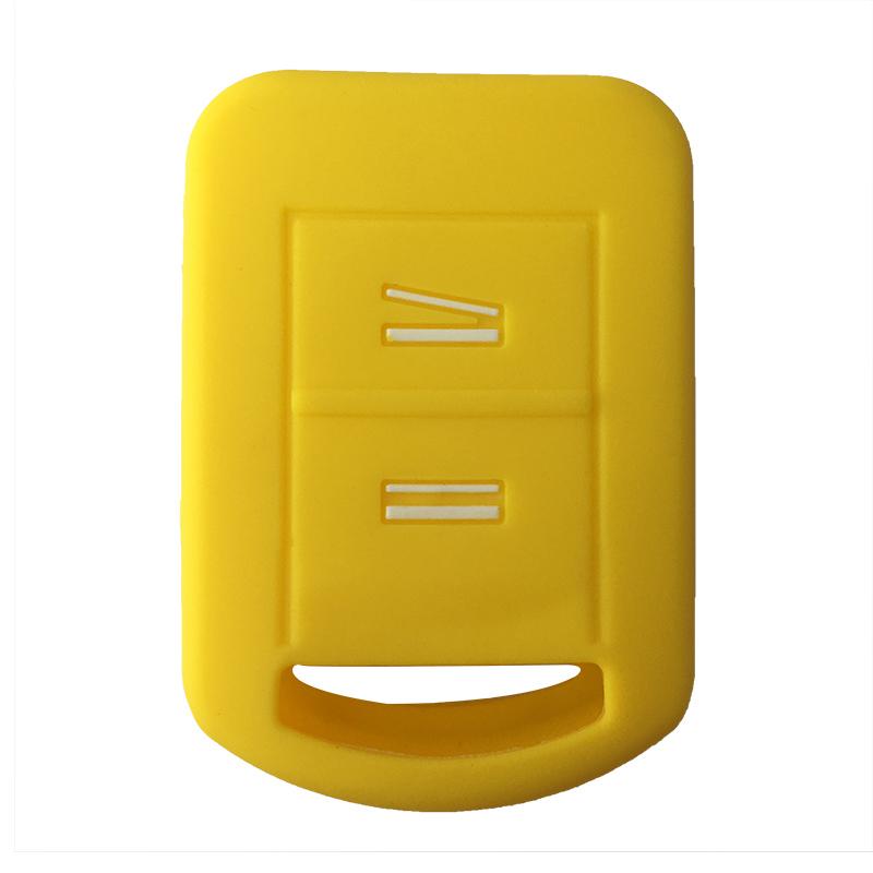 Silicone Car Key Case Fob Cover for Opel Vauxhall Corsa Agila Meriva Combo 2 Button Remote Key Cover Case