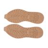 Sostituzione Suola Scarpa Gomma Intera Fondo Antiscivolo Forma a V Materiale di Riparazione Resistente all'Usura Silenziosa Colore Pelle