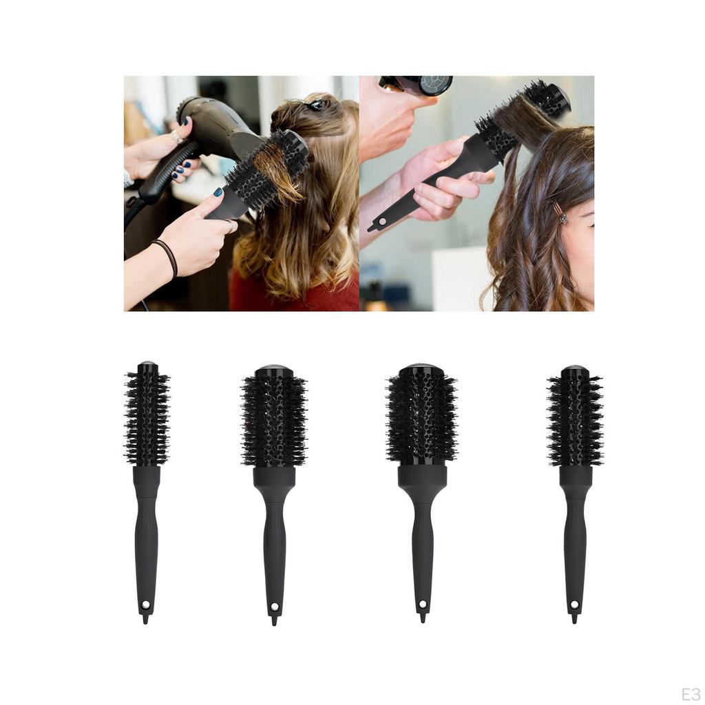 Hair Brush Comb Roller Styling Brushes for Smoothing Curling Detangling 25mm