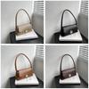 Borsa a tracolla piccola in PU per donna con chiusura a lucchetto e tasca interna per telefono, perfetta per l'uso quotidiano