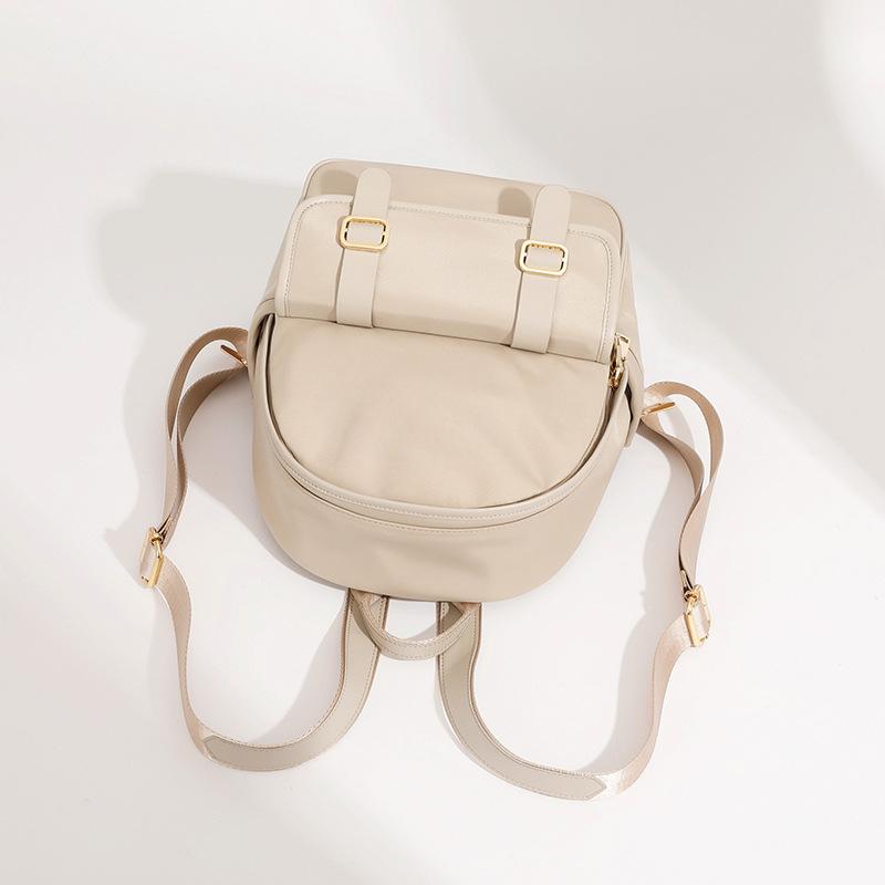 Mini All-match Oxford Backpack Bag Female Fashion Casual Commuting Light Outdoor Travel Small Backpack