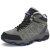Qifeng Winter High-Top Mountaineering Shoes with Fleece Lining - Sizes 45, 46, 47
