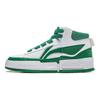 Li Ning Mileage Casual Ευέλικτα Αντιολισθητικά Ανθεκτικά στη Φθορά Παπούτσια Σκέιτ Μεσάτου Ύψους Ανδρικά Αθλητικά Παπούτσια Λευκό Πράσινο AGCT283-3
