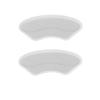 Fleshy Heel Sticker Self-adhesive Anti-wear Anti-drop Soft High Heels Skin-sensitive Half-size Pad Cuttable for Comfort