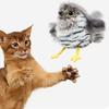 Berührungsempfindliches zwitscherndes Vogelspielzeug Elektrisches interaktives Katzenspielzeug Kätzchen Selbstbeschäftigung