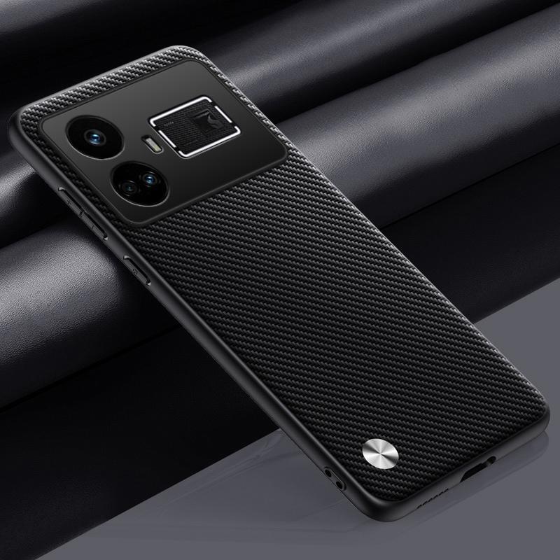 Luksusowe etui ze skóry PU dla Realme GT5 5G Matowe etui Silikonowa pełna ochrona Etui na telefon dla Realme GT2 Pro GT3 GT 5 3 2 Coque