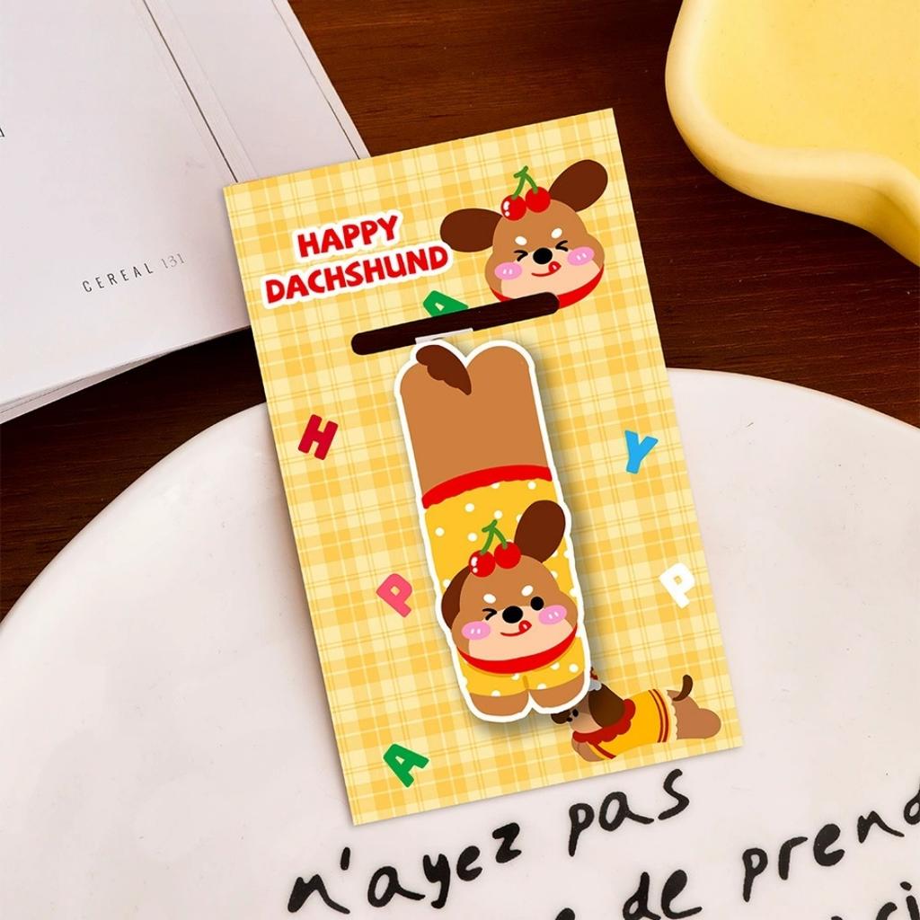 Cute Magnetic Page Marker Double-Sided Magnetic Book Page Holder Animal Magnetic Bookmark Slim Cartoon Bookmark Clip For Gifts