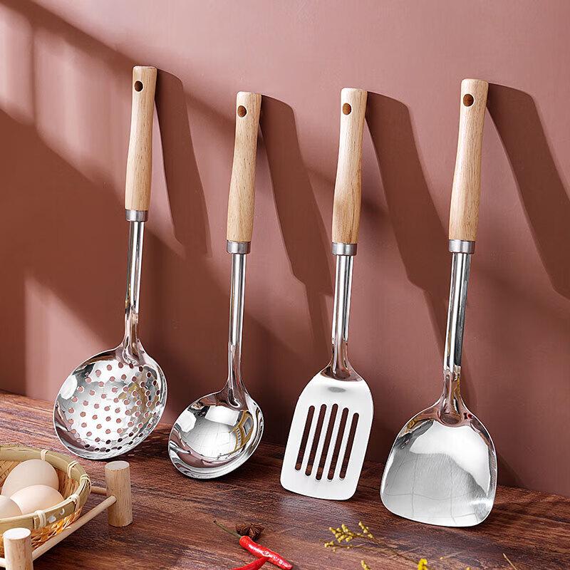 LUVHOO Stainless Steel Kitchen Utensil Set