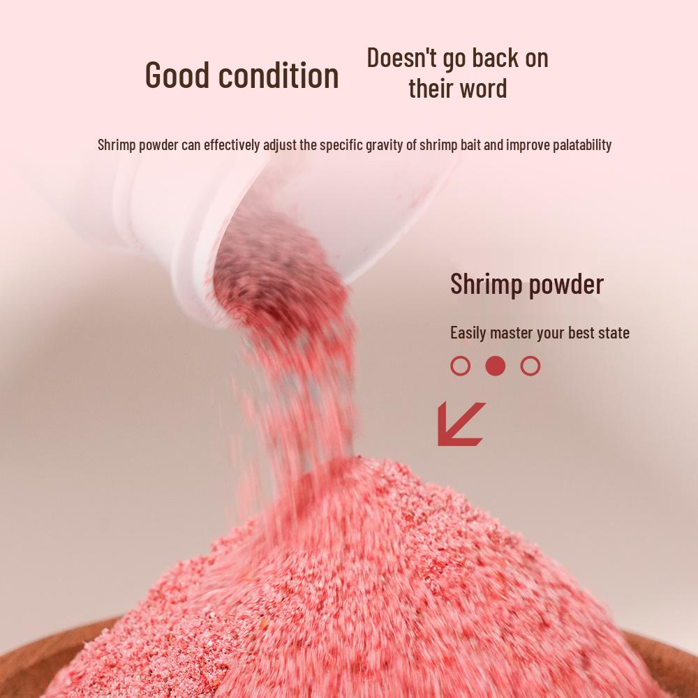 Shrimp Lure Powder: Black Pit Wild Fishing Pumpkin Crisp Rice Paste