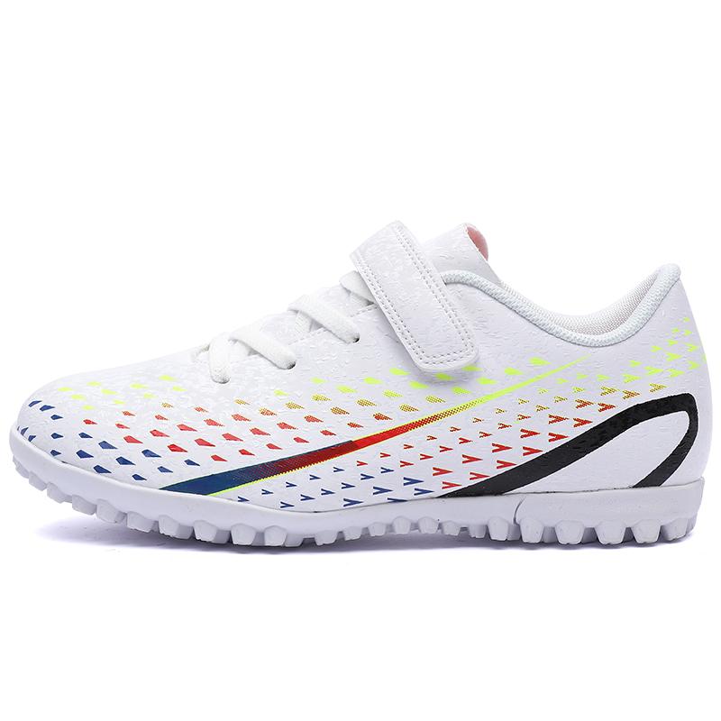 29-39 Dětské fotbalové boty Studentské dospívající Krátký hřebík TF Dětské kouzelné kravaty tréninkové fotbalové boty