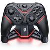 2 Controller mit Ladefunktion Kompatibel mit Switch Doppel-Turbo Schnell RGB 1000mAh Hohes Bluetooth Kabellos Switch TMR Gyro Pro Kompatibel mit Allen