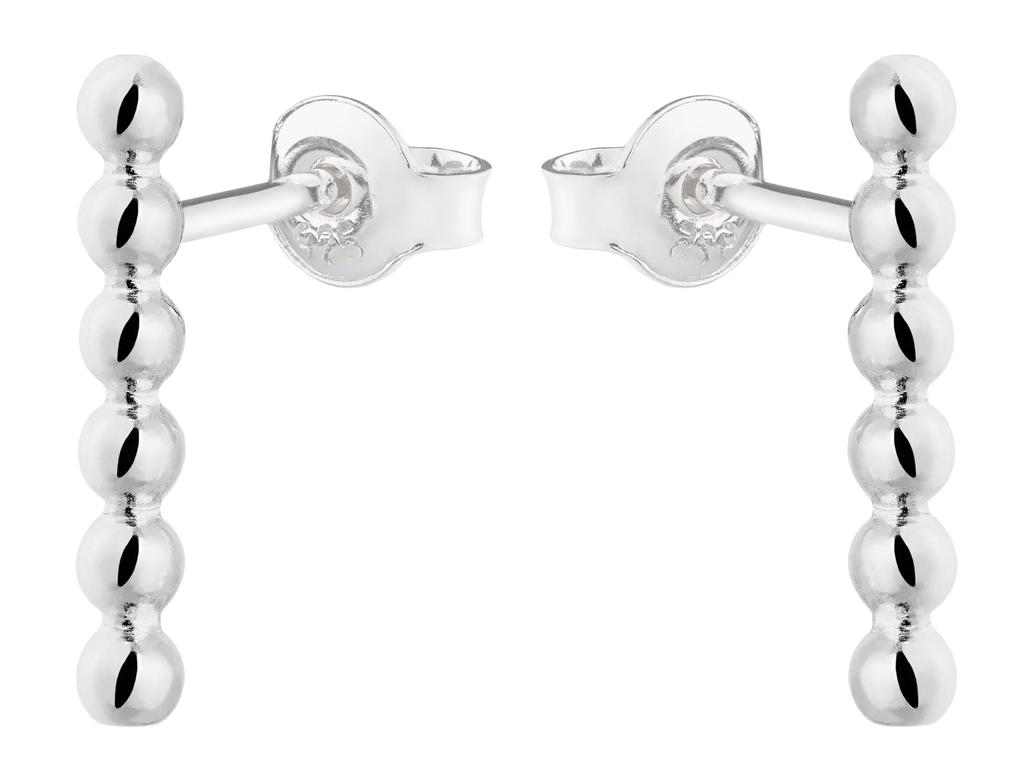 Silver Key Earrings Small Oxidized Women' Stud Earrings Key Key