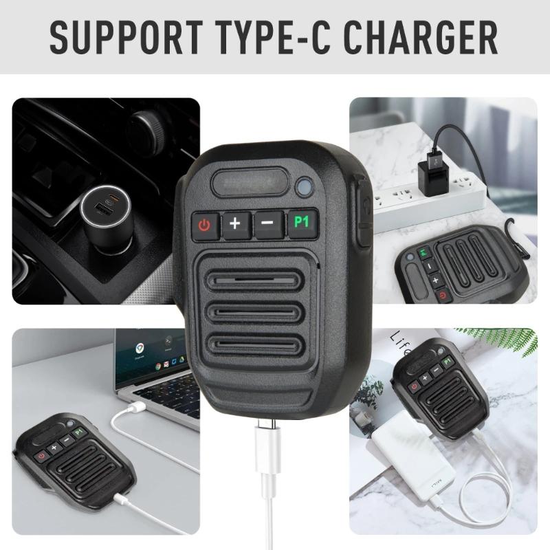 Wireless Speaker Microphone Suitable For Two Way Radios With Long Battery Lifes And Clear Sound Emergency Response Team