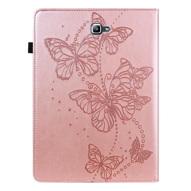 Print Caqa For Samsung Galaxy Tab A A 6 T585/T580 2016 10.1 inch Tablet For Samsung Tab A6 Cover 2016 SM-T580 SM-T585 Funda +Pen