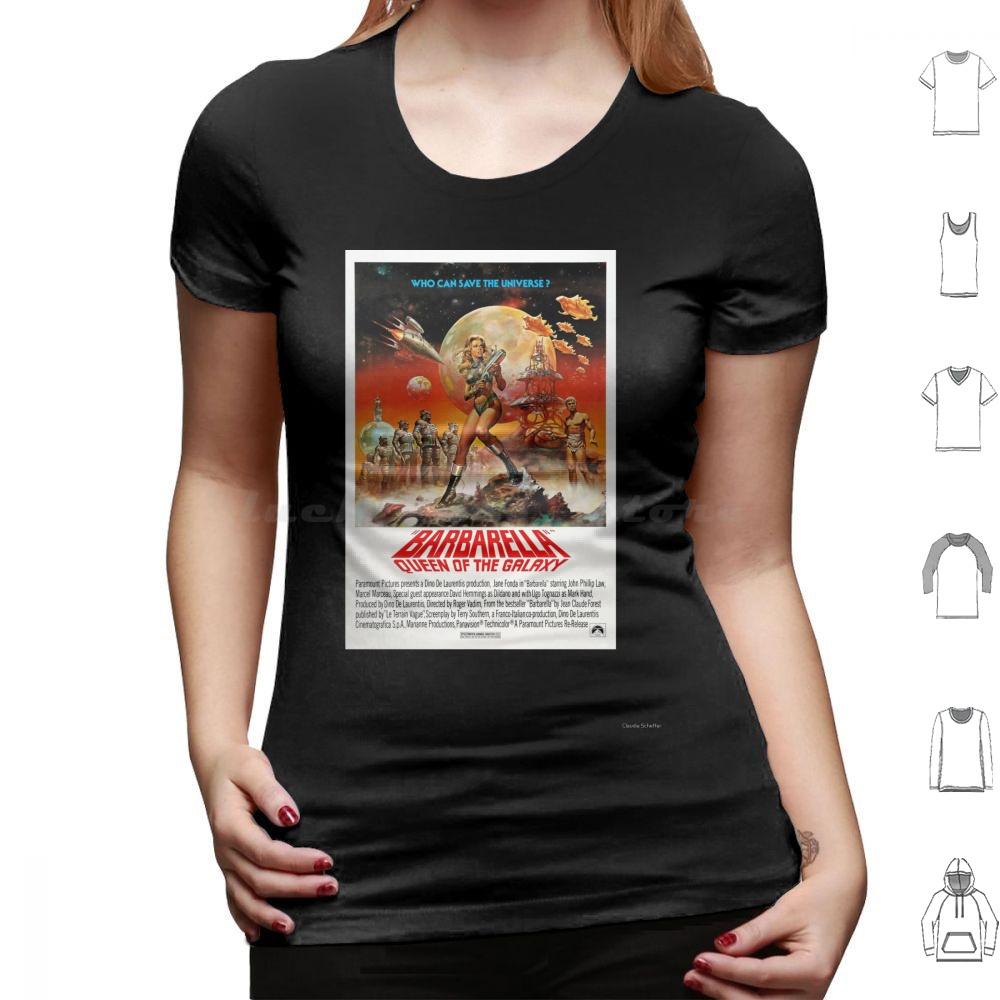 Barbarella  Queen Of The Galaxy T Shirt Men Women Kids 6xl Barbarella Camp Sci Fi Retro Cinema Movie Film Classic Colourful
