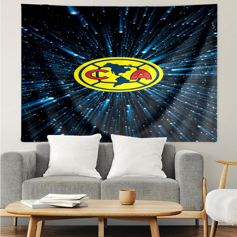 Club America Emblem Tapestry Accessories Playroom Tapestry, for Bedroom,Livingroom, dormitory Room Wall Decor Fan Birthday Gifts