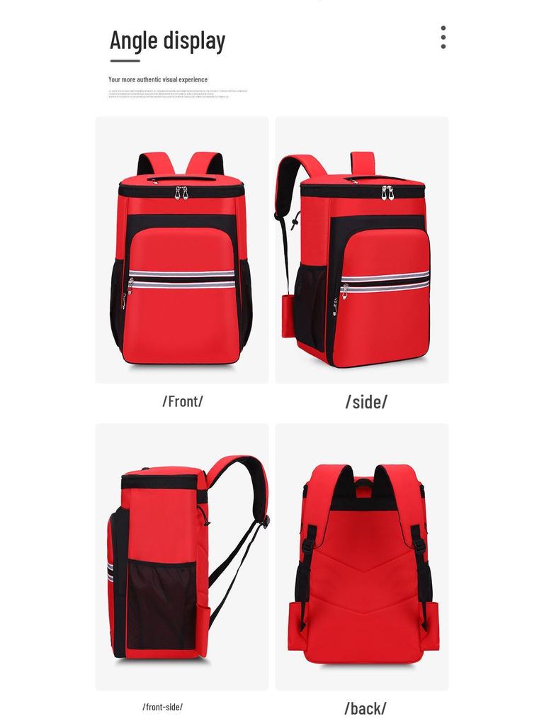 Green Forest Professional Großer Verschleißfester Oxford-Stoff Reinigungsrucksack