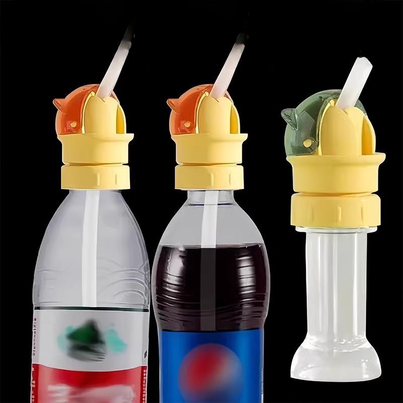 Straw Anti-choking Water Mineral Water Wonder Portable Bottle Conversion Head Cap Conversion Mouth