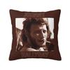 French Rock Music Johnny Hallyday Cushion Cover Polyester Throw Pillow Case Living Room Decoration Bedding Sofa Pillowcase