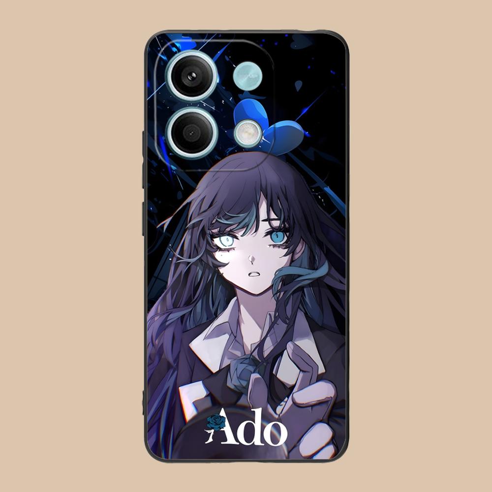 

Чехол для мобильного телефона Ado Rose для POCO M6 M5 M4 M3 X7 X6 X5 X4 X3 F6 F5 F4 Pro GT 5G Цветная печать Защитный Красивый Чехол Роскошный Poco C40