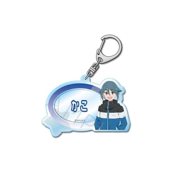 TV Anime  mono  [Hanako Komada] Acrylic Keychain E - One Point Transparent Acrylic Character Design Approx. 7cm Square