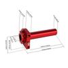 Motorcycle CNC Aluminum Accelerator Throttle Twist Grips Handlebars Universal For Motorcycle Moped Scooter Bike Accessories