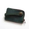 WIPELO Retro Crazy Horse Leather Key Pouch