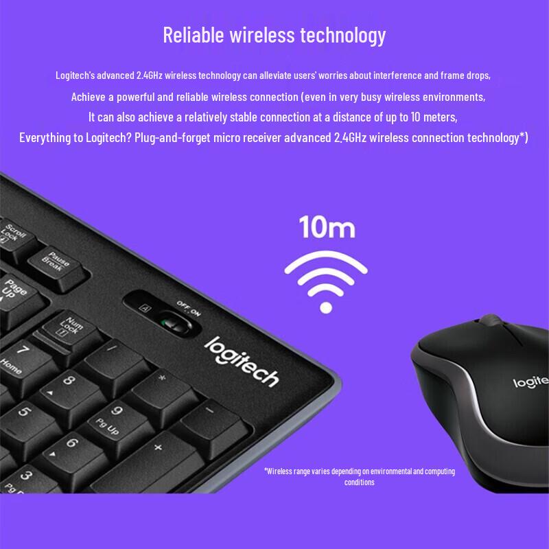 Logitech MK270 Wireless Keyboard and Mouse Combo