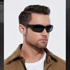 2/3pcs Men'S Sport Outdoor Protective Sunglasses Glasses Set TAC Lenses Anti-Glare Coating for Driving