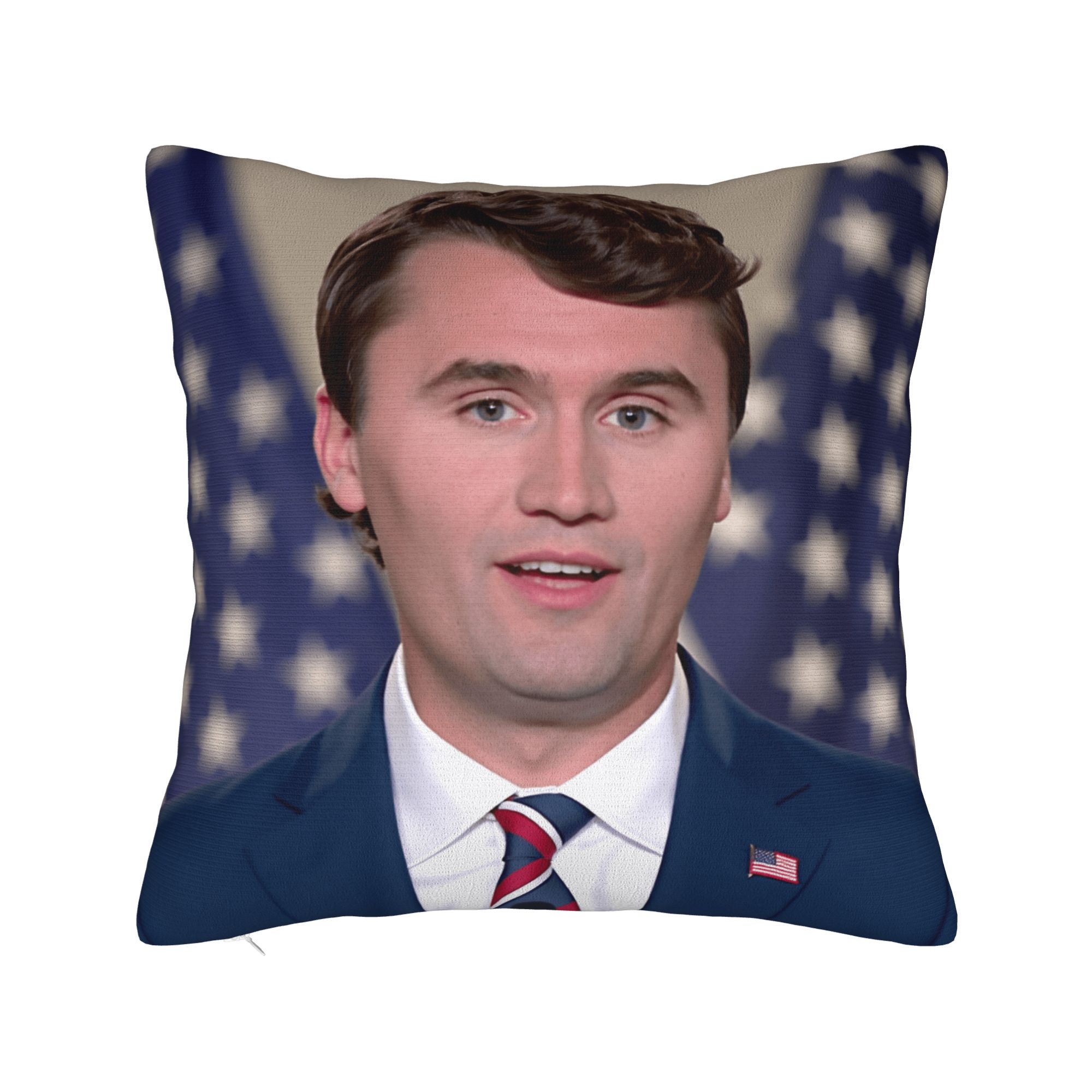 Смерть Чарли Кирка Наволочки Винтажная Наволочка Для Дивана Диванчика Спальни Мягкая Наволочка 45x45cm 1180₽