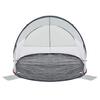 Vidaxl Pop-Up Beach Tent, Grey, Waterproof