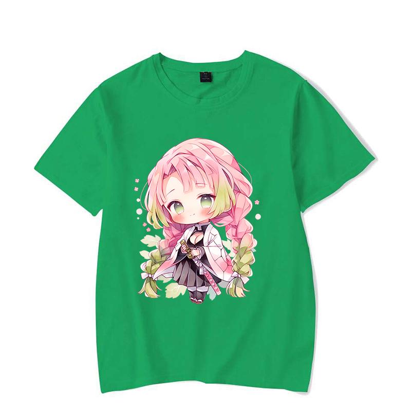 

Горячее Аниме Милая Канроджи Мицури Принтованные Футболки для Женщин Летняя Футболка Женская Повседневная с Коротким Рукавом Круглый Вырез Топы Футболки 4XL