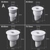 Silicone Sewer Pipe Sealing Ring Water Pipe Plug Floor Drain Anti Odor Sewer Seal Stopper Shower Drainer Bathroom Accessories