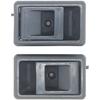 BOPART Ide Interior Door Handle For Toyota 1995-2000 Tacoma, 1989-1995 Pickup 4Runner, 88-93 Corolla, 87-90 Tercel | 89-92 Geo Prizm Front Rear
