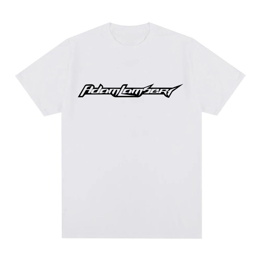 Adam Lambert T-Shirt High Quality 100%Cotton O-neck T-shirts Comfortable Short Sleeve Summer Tees Roupas Unisex Tops Funny T-shirt Anime T-shirt