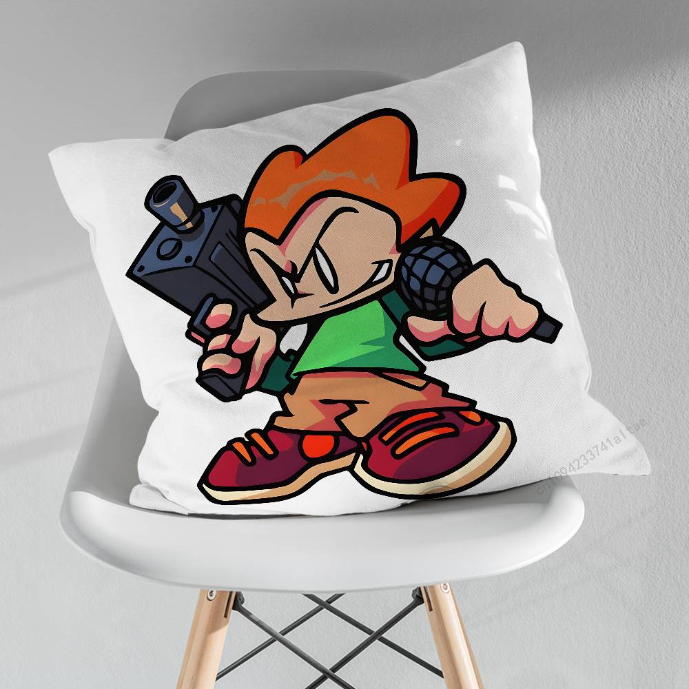 FFriday Night FFunkin Pillow Case For 30x30cm45x45cm55x55cm For Home Bedroom Decoration And Protector