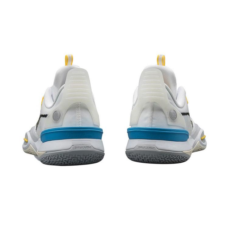 New LiNing All City 10 Wade All City 10 Test Slip Resistant Cushioning Wear Resistant Low Top Basketball Shoes White ABAT123-1