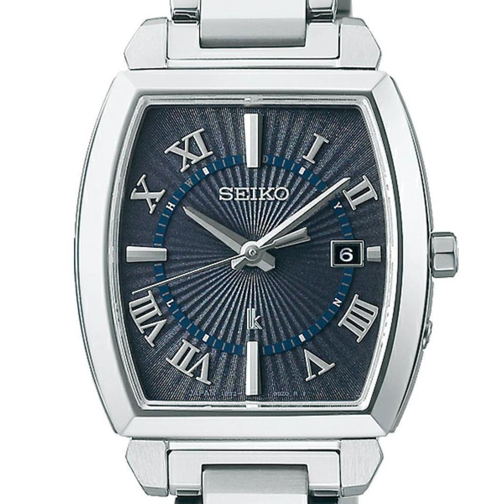 [USED] SEIKO LUKIA Watch SSQW059 Solar Radio Wave Titanium 10 ATM
