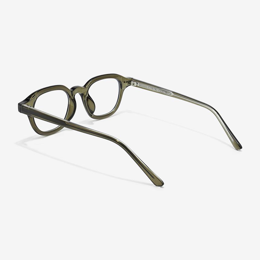 Seutailwokeu Style5 Kk_Khaki Transparent Stylework Eyeglass Frames
